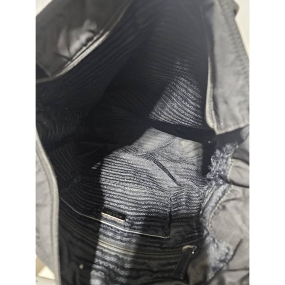 Authentic PRADA Tessuto Nylon Vela Shopping Tote Black - Picture 11 of 12